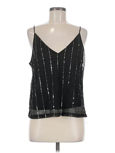 Pre-owned Sweet Rain Sleeveless Blouse In Black