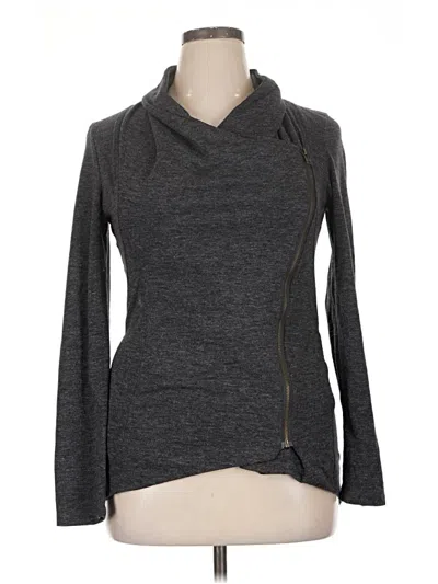Pre-owned Sweet Rain Zip Up Hoodie In Gray