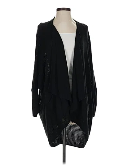 Pre-owned Sweet Romeo Cardigan Sweater In Black