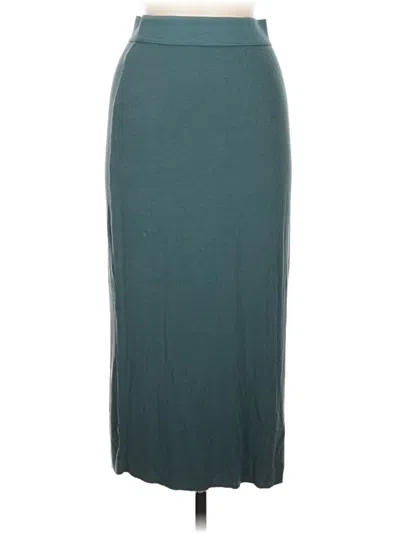 Pre-owned Sweet Romeo Casual Skirt In Teal