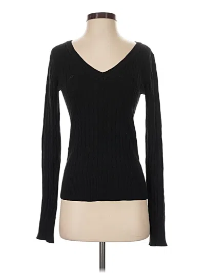 Pre-owned Sweet Romeo Long Sleeve T-shirt In Black