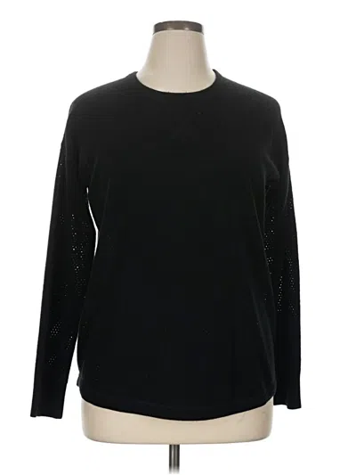 Pre-owned Sweet Romeo Pullover Sweater In Black