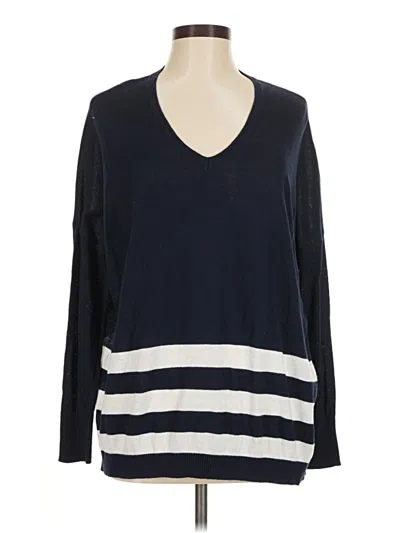 Pre-owned Sweet Romeo Pullover Sweater In Blue