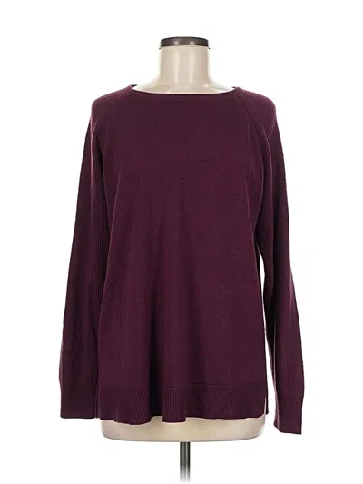 Pre-owned Sweet Romeo Pullover Sweater In Burgundy