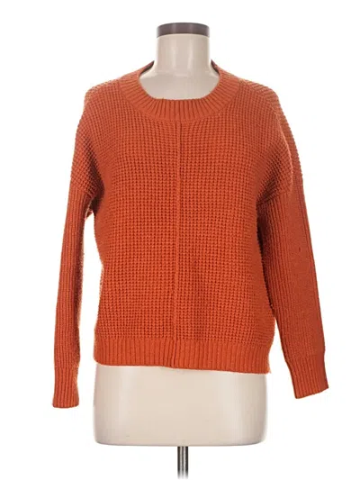 Pre-owned Sweet Romeo Pullover Sweater In Orange