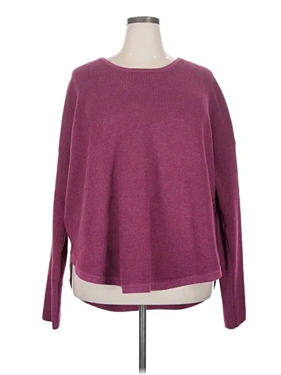 Pre-owned Sweet Romeo Pullover Sweater In Purple