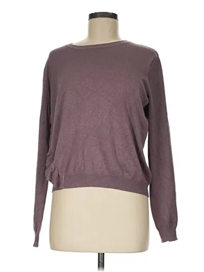 Pre-owned Sweet Romeo Pullover Sweater In Purple