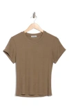 Sweet Romeo Ribbed Crewneck T-shirt