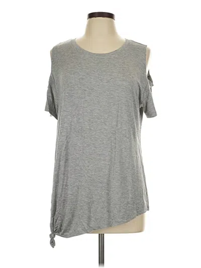 Pre-owned Sweet Romeo Short Sleeve T-shirt In Gray