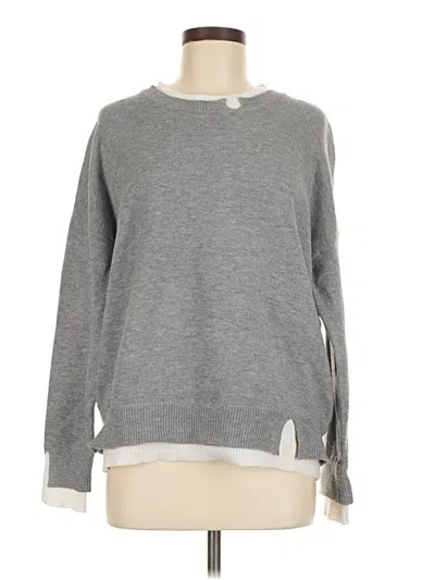 Pre-owned Sweet Romeo Sweatshirt In Gray