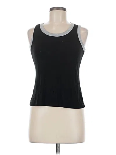 Pre-owned Sweet Romeo Tank Top Black Halter Neckline Tops