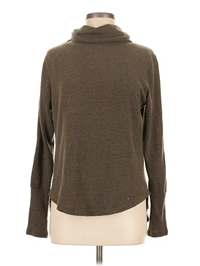 Pre-owned Sweet Romeo Turtleneck Sweater In Brown