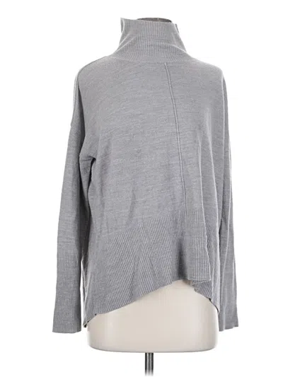 Pre-owned Sweet Romeo Turtleneck Sweater In Gray