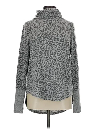 Pre-owned Sweet Romeo Turtleneck Sweater In Gray