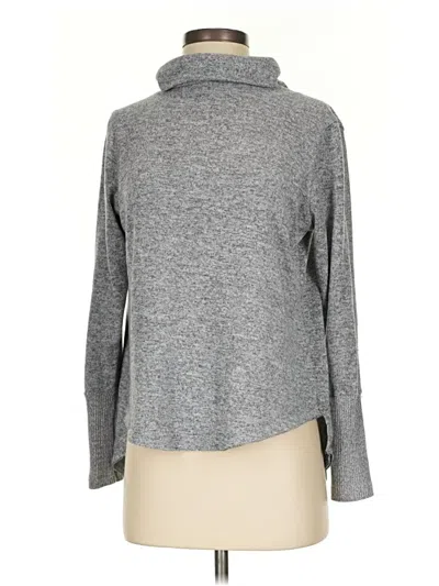 Pre-owned Sweet Romeo Turtleneck Sweater In Gray