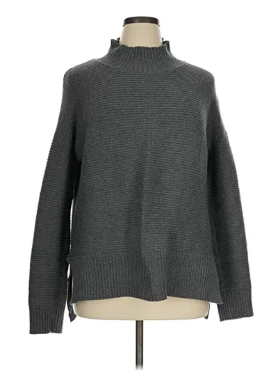 Pre-owned Sweet Romeo Turtleneck Sweater In Gray
