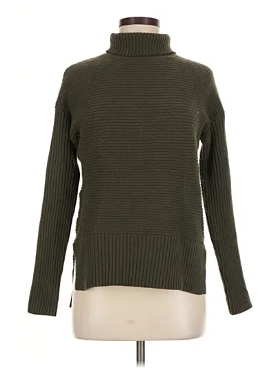Pre-owned Sweet Romeo Turtleneck Sweater In Green