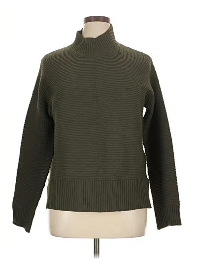 Pre-owned Sweet Romeo Turtleneck Sweater In Green