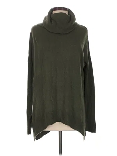 Pre-owned Sweet Romeo Turtleneck Sweater In Green