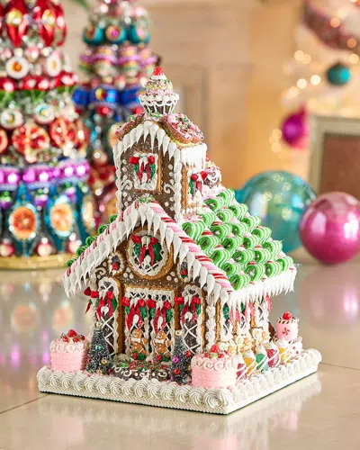 Sweet Savannah Gingerbread Chapel In Multi