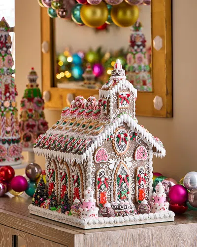 Sweet Savannah Gingerbread Church In Multi