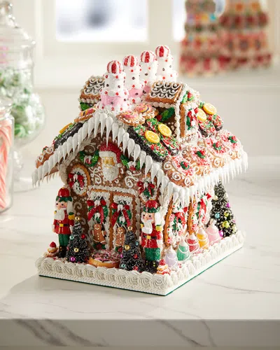 Sweet Savannah Medium Gingerbread House In Multi