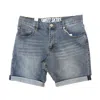 Sweet-skateboards Short Men's Trousers Sweet Sktbs Short Jeans "slim" Tintedwash In Blue