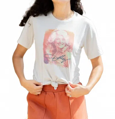 Sweet Southern Wholesale Dolly Parton Graphic Tee In Beige In Sand