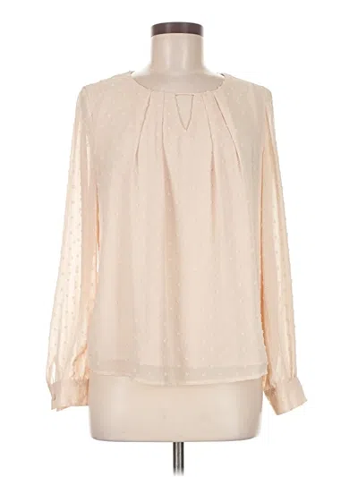 Pre-owned Sweet Wanderer Long Sleeve Blouse In Ivory