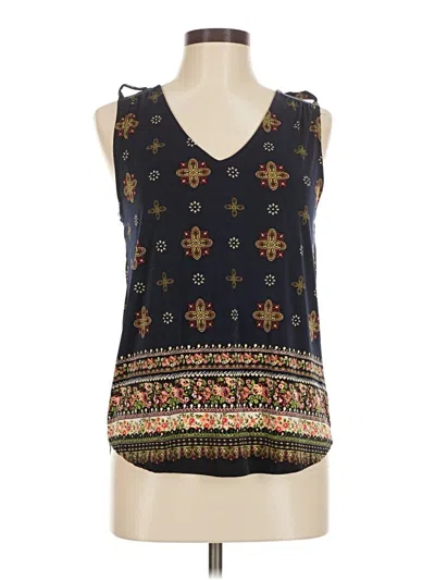 Pre-owned Sweet Wanderer Sleeveless Blouse In Black