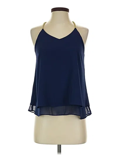 Pre-owned Sweet Wanderer Sleeveless Blouse In Blue