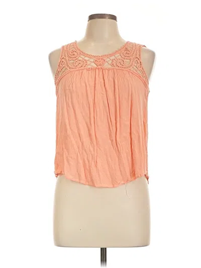 Pre-owned Sweet Wanderer Sleeveless Blouse In Orange