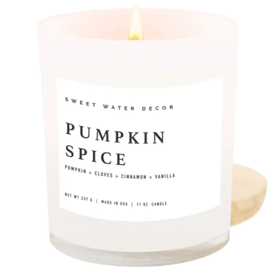 Sweet Water Decor 11oz White Jar Candle