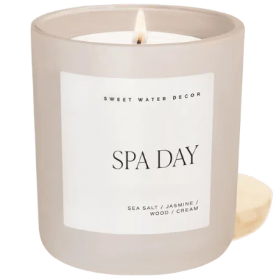 Sweet Water Decor 15oz Matte Jar Candle In Pink Grapefruit