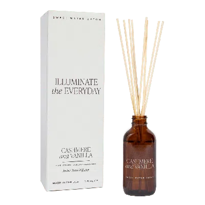 Sweet Water Decor Amber Glass Reed Diffuser In Brown