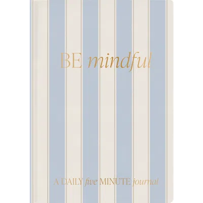 Sweet Water Decor Be Mindful Guided Journal In Blue