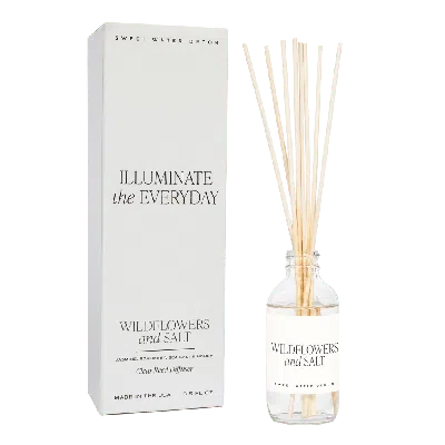 Sweet Water Decor Clear Glass Reed Diffuser In Transparent