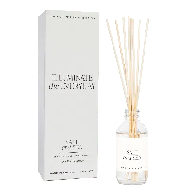 Sweet Water Decor Clear Glass Reed Diffuser In Transparent