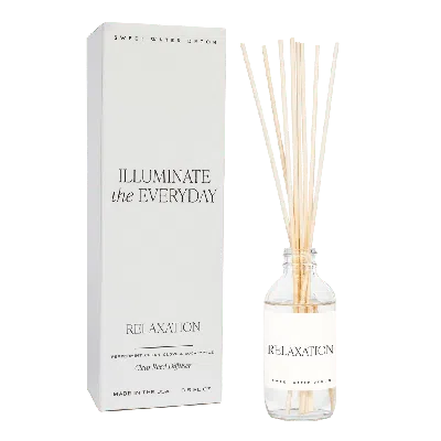 Sweet Water Decor Clear Glass Reed Diffuser In Transparent