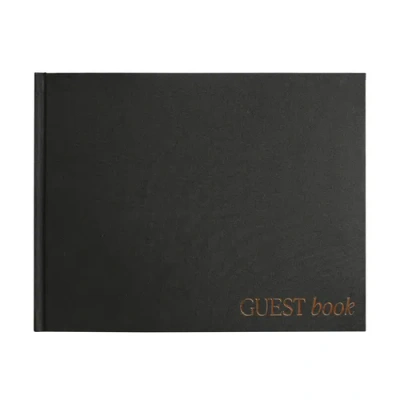 Sweet Water Decor Guestbook In Black
