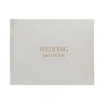 Sweet Water Decor Guestbook In Gray