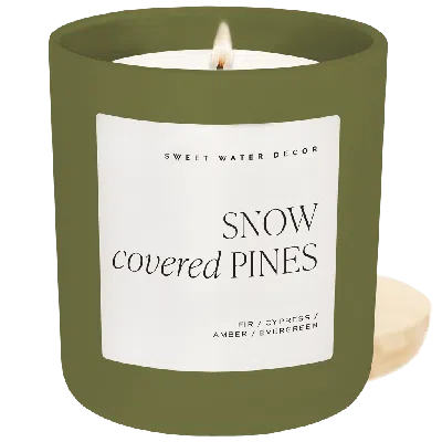 Sweet Water Decor Holiday Candle, 15 oz In Green