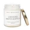 SWEET WATER DECOR LAVENDER AND EUCALYPTUS SOY CANDLE