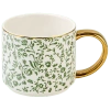 Sweet Water Decor Patterned 14 oz Gold Handle Coffee Mug In Multi