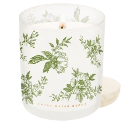 Sweet Water Decor Spring And Summer 12 oz Candle In Green