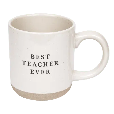 Sweet Water Decor Stoneware Quote Coffee Mug