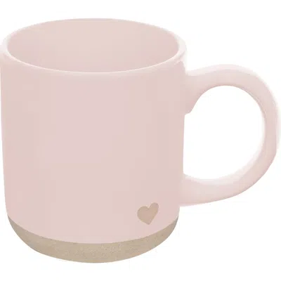 Sweet Water Decor Stoneware Quote Coffee Mug In Pink