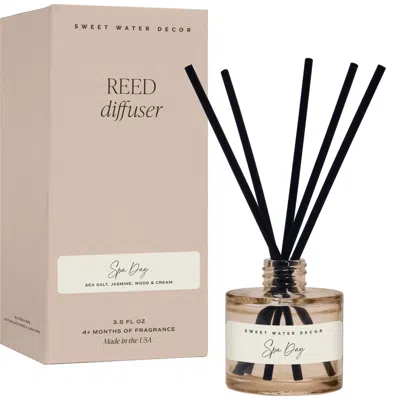 Sweet Water Decor Tinted Glass Reed Diffuser In Brown