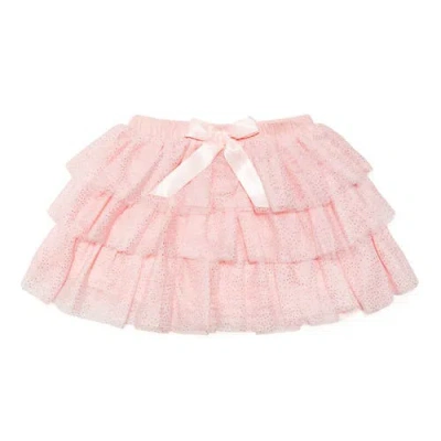 Sweet Wink Kids'  Ballet Bow Tiered Tutu In Ballet Pink