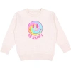Sweet Wink Be Happy Sweatshirt In Natural